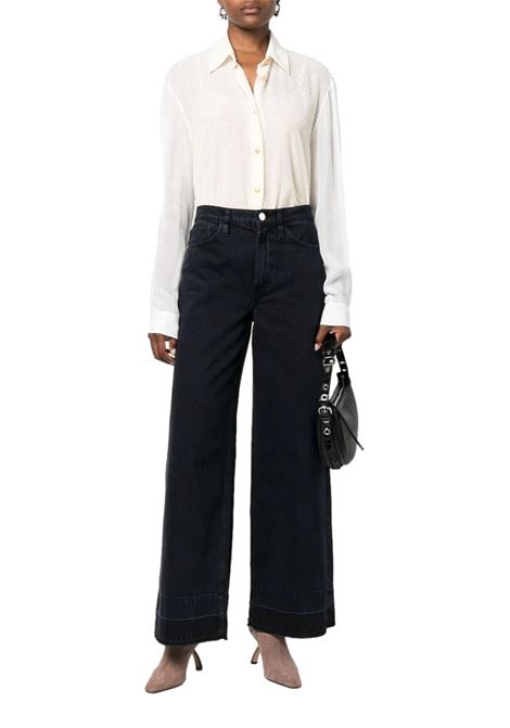 Camicia semi trasparente con glitter JUST CAVALLI | Camicie | S02DL0287 N39839102